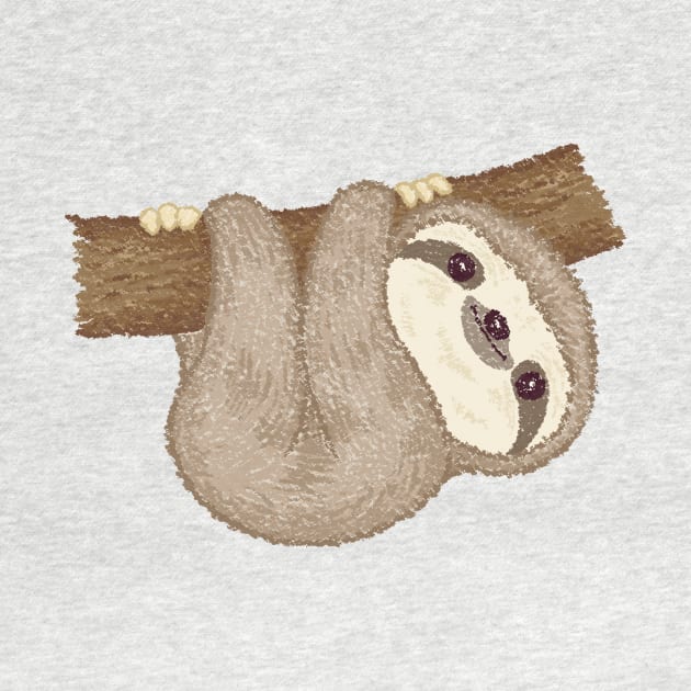 Sloth on the tree by sanogawa